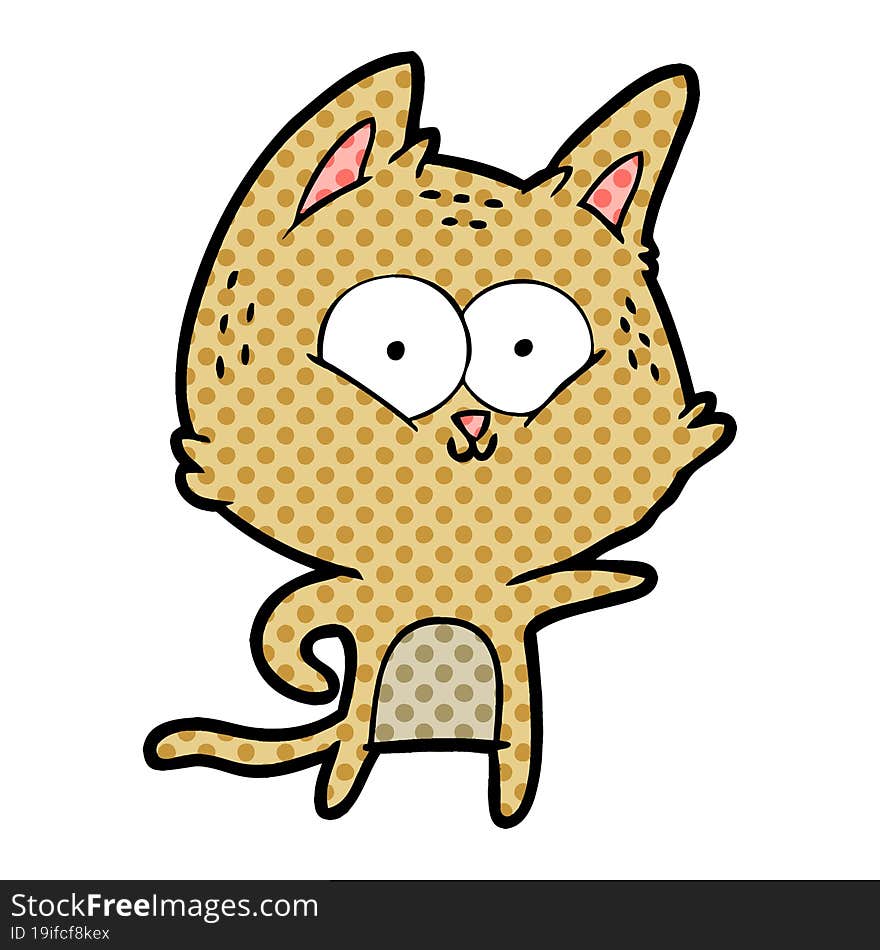 cartoon cat. cartoon cat