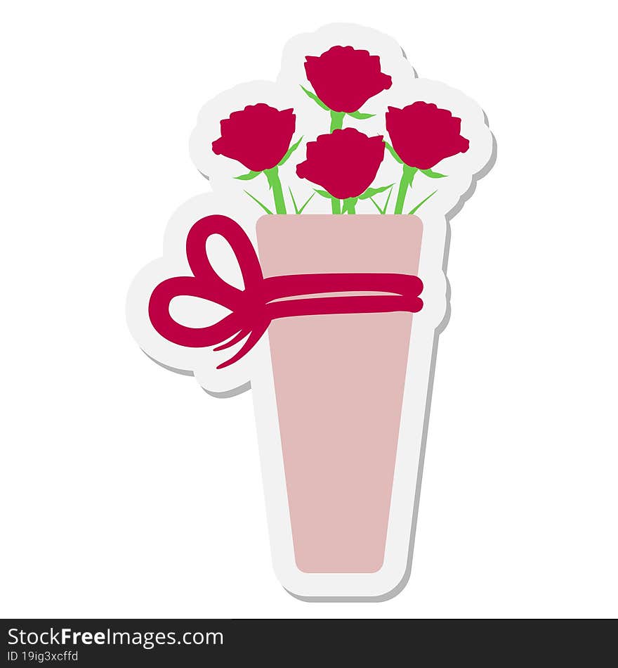 bouquet of flowers sticker