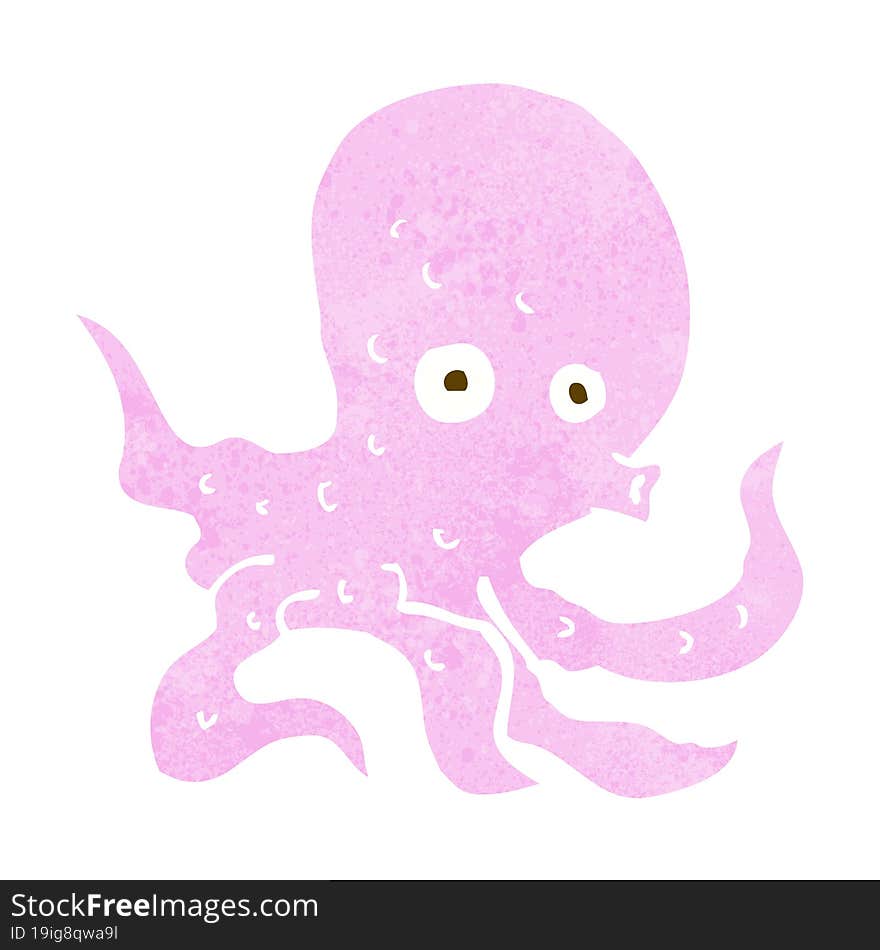 cartoon octopus