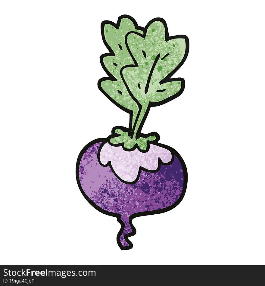 cartoon doodle beetroot