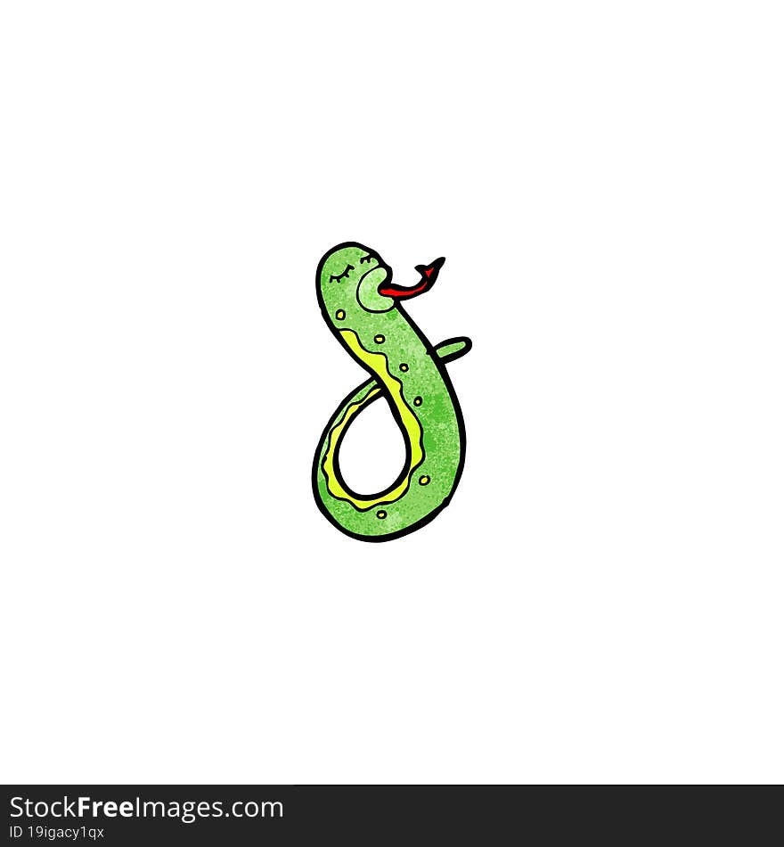 cartoon snake