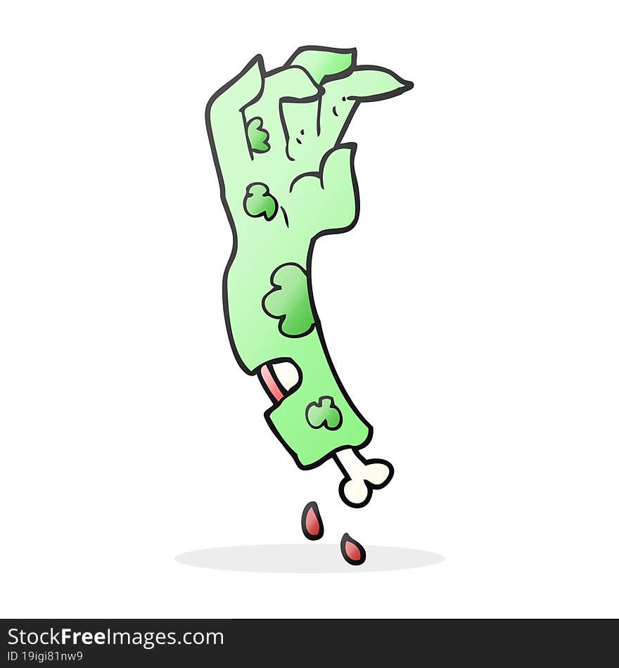 Cartoon Zombie Arm