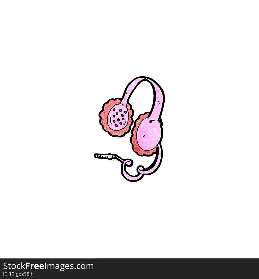 cartoon earphones