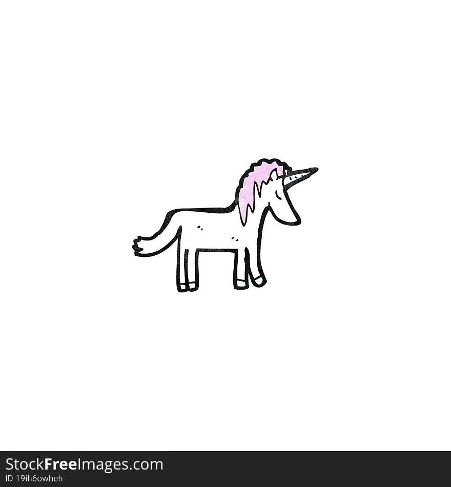 cartoon unicorn