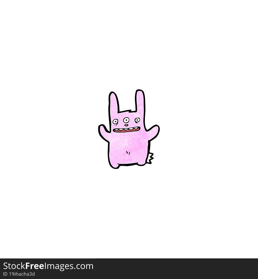 mutant rabbit cartoon