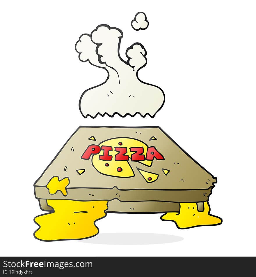 cartoon pizza