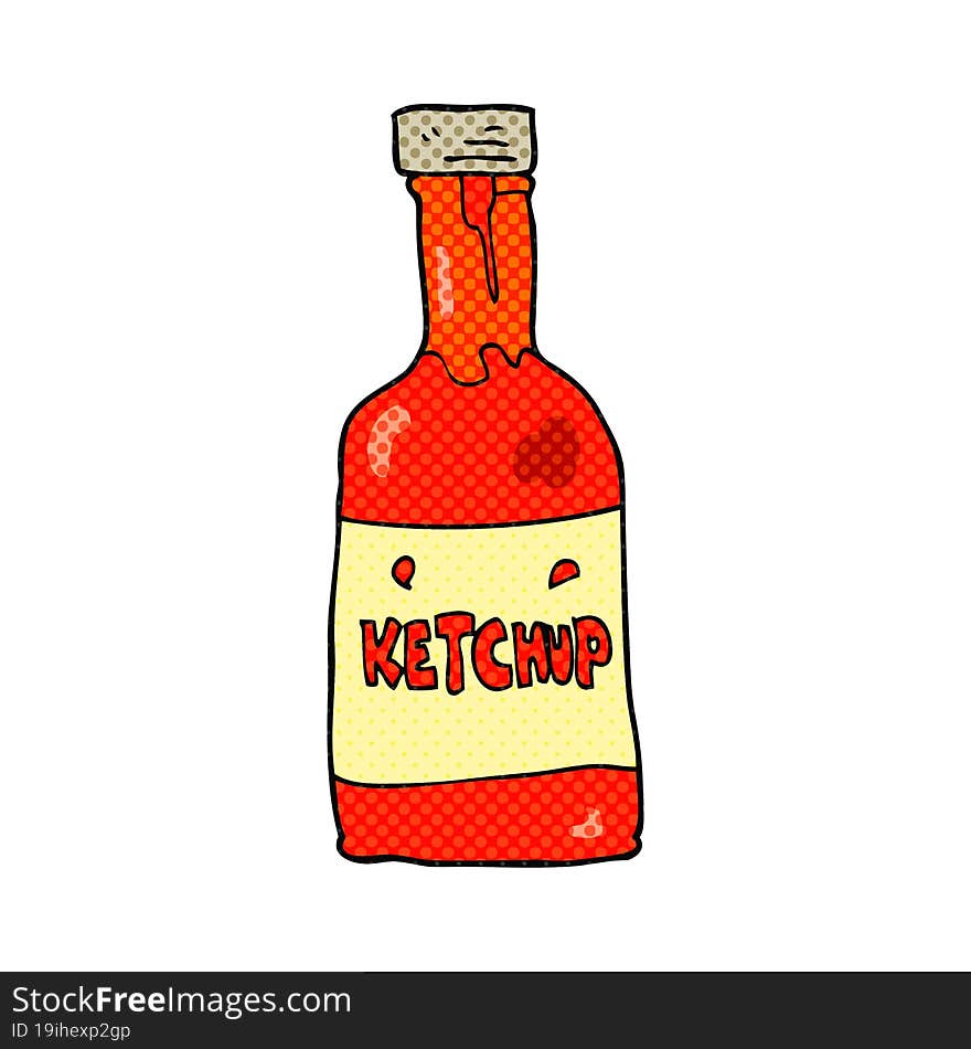 Cartoon Ketchup