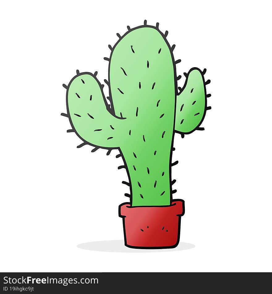 cartoon cactus