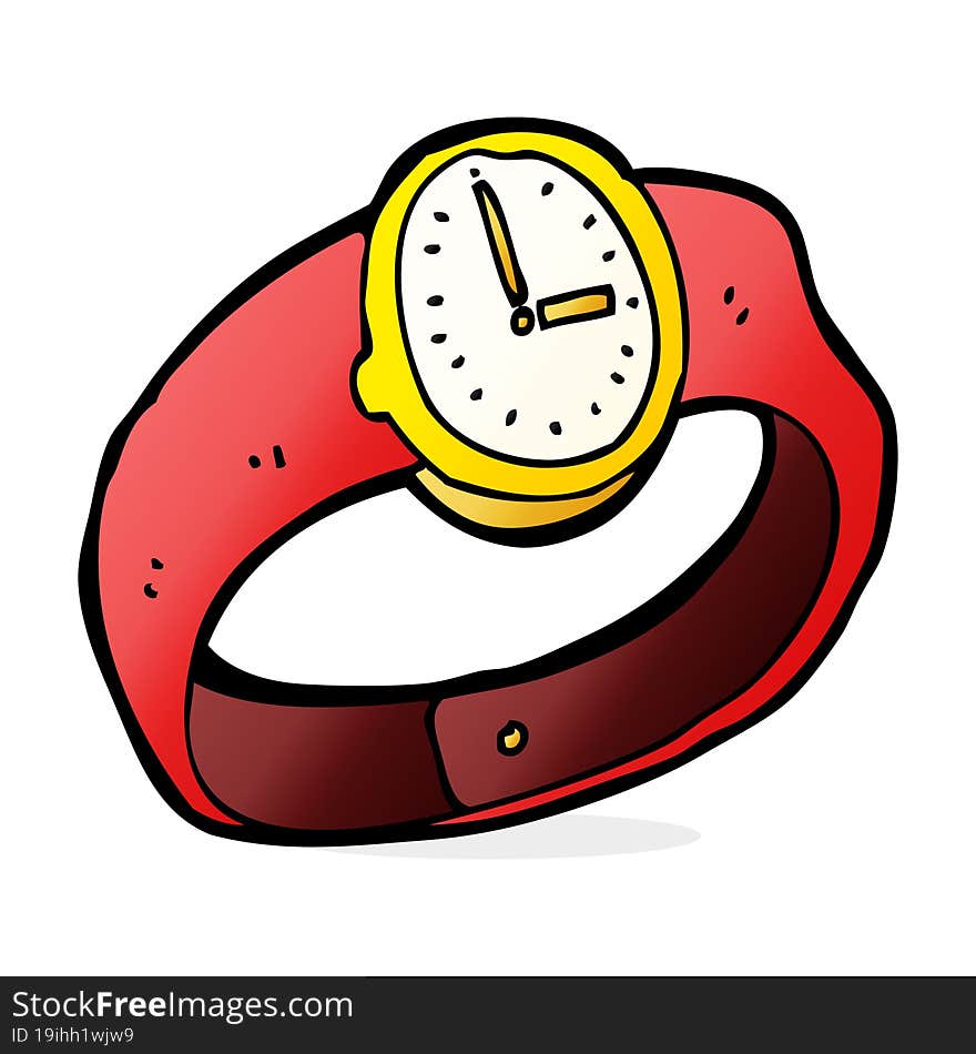 Cartoon Wrist Watch