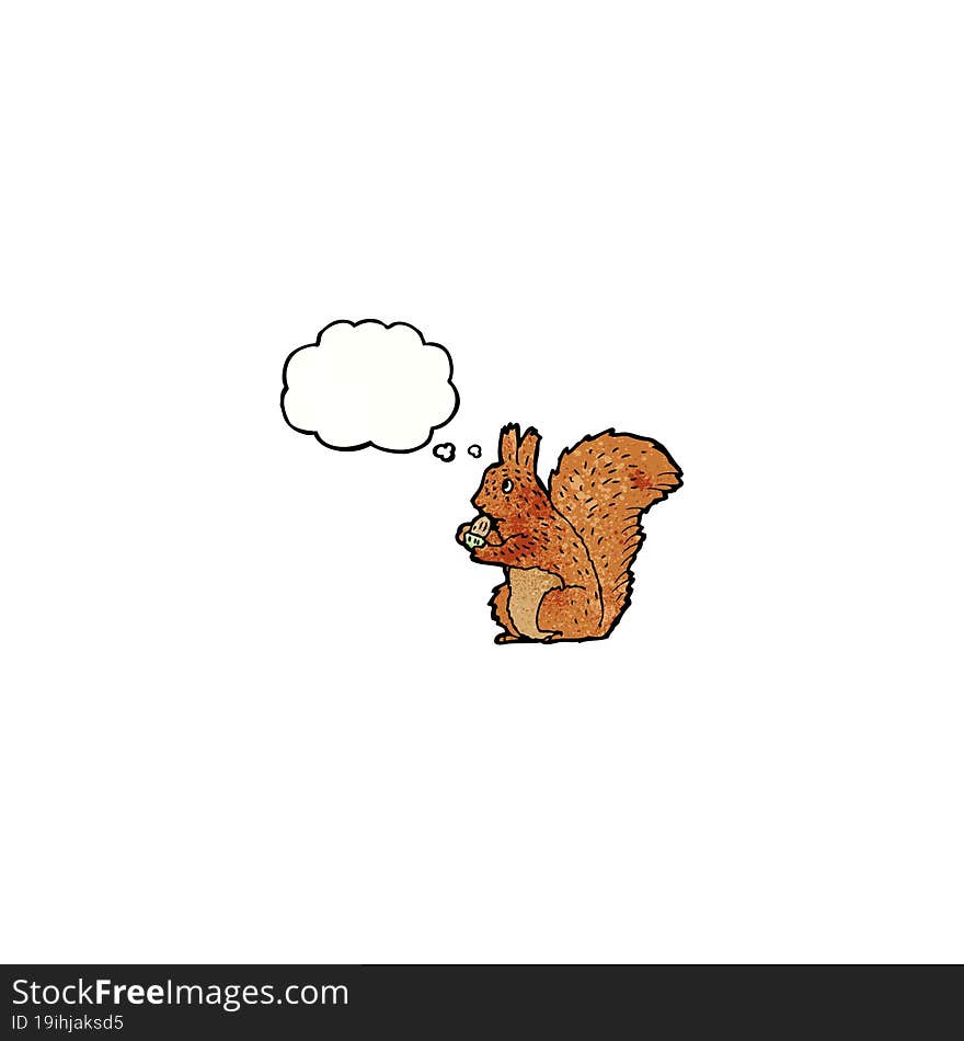 cartoon squirrel