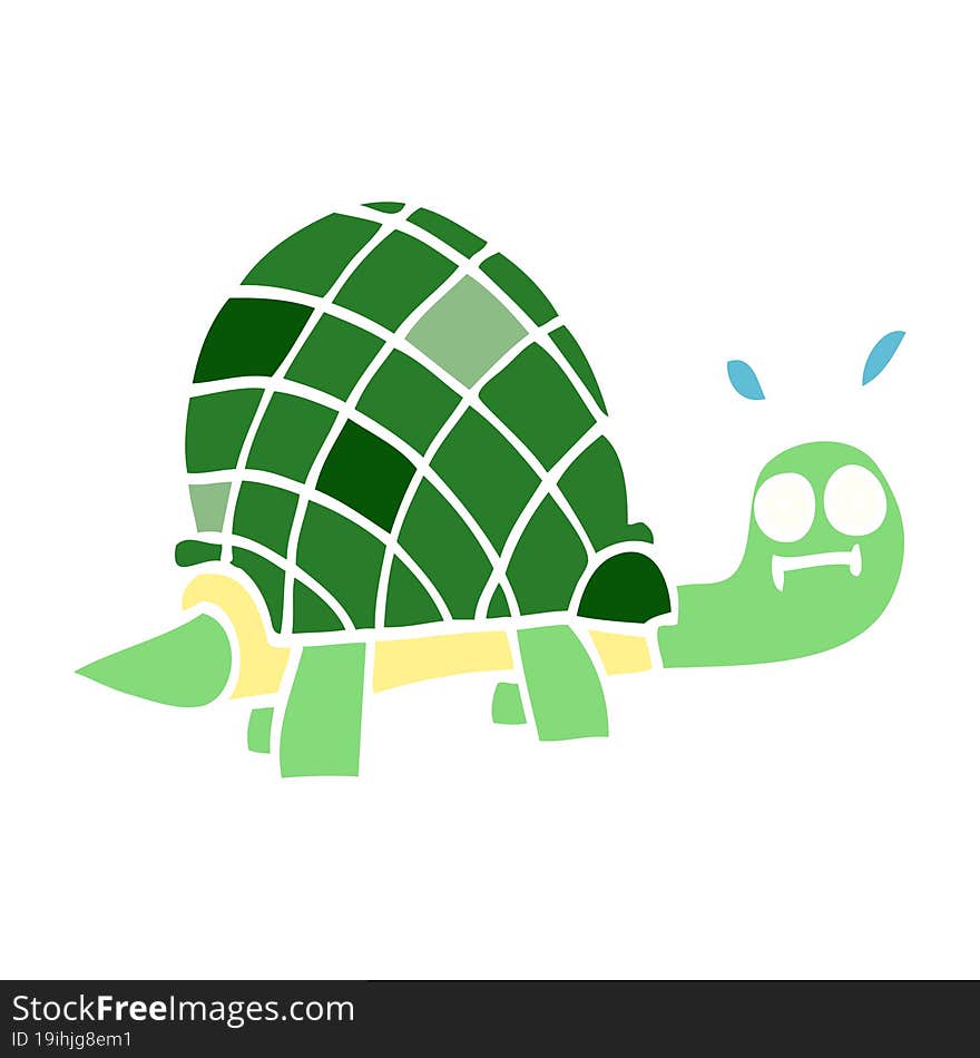 cartoon doodle funny tortoise