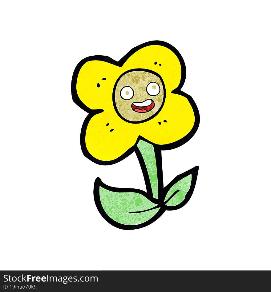 cartoon flower