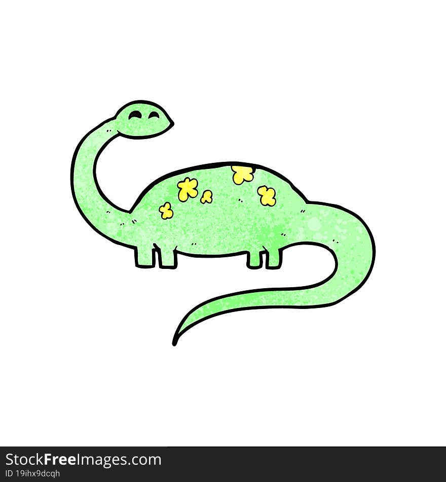 cartoon dinoaur