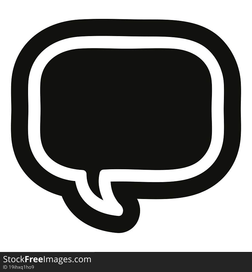 speech bubble icon