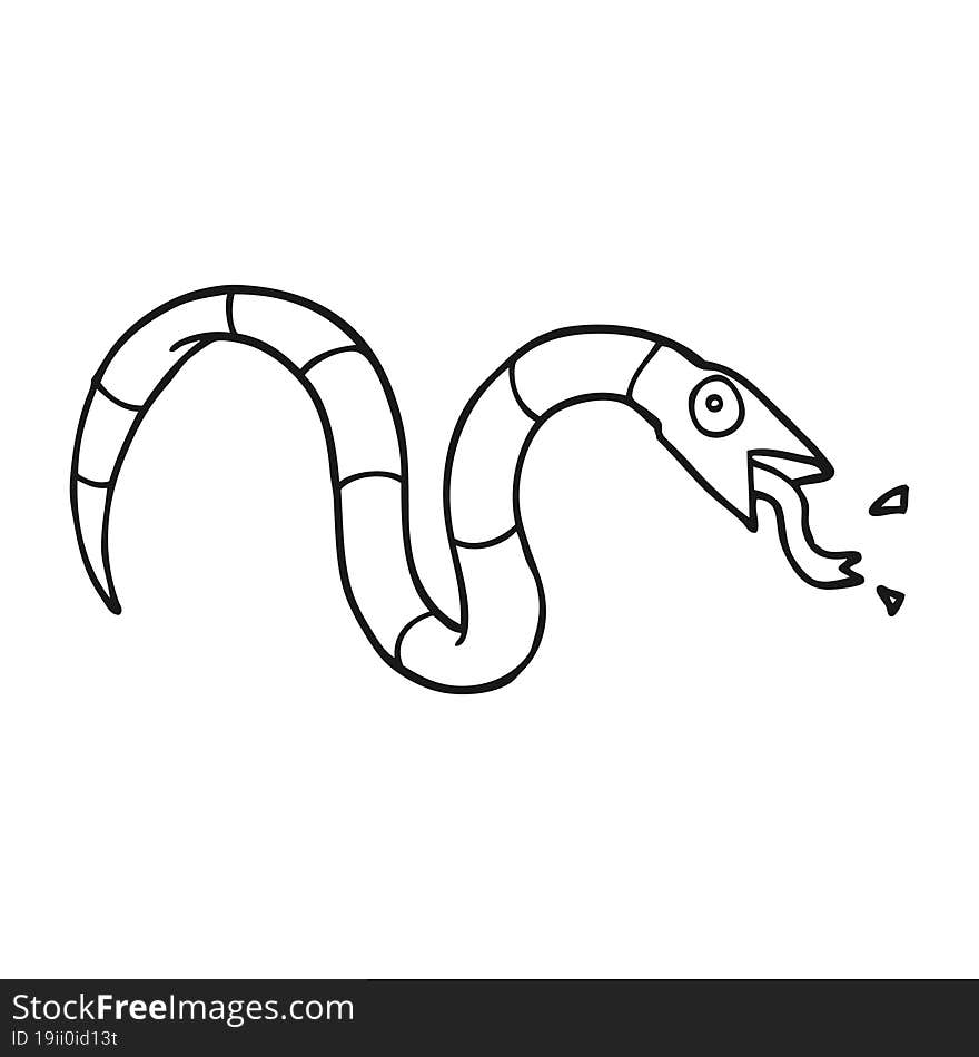 cartoon snake