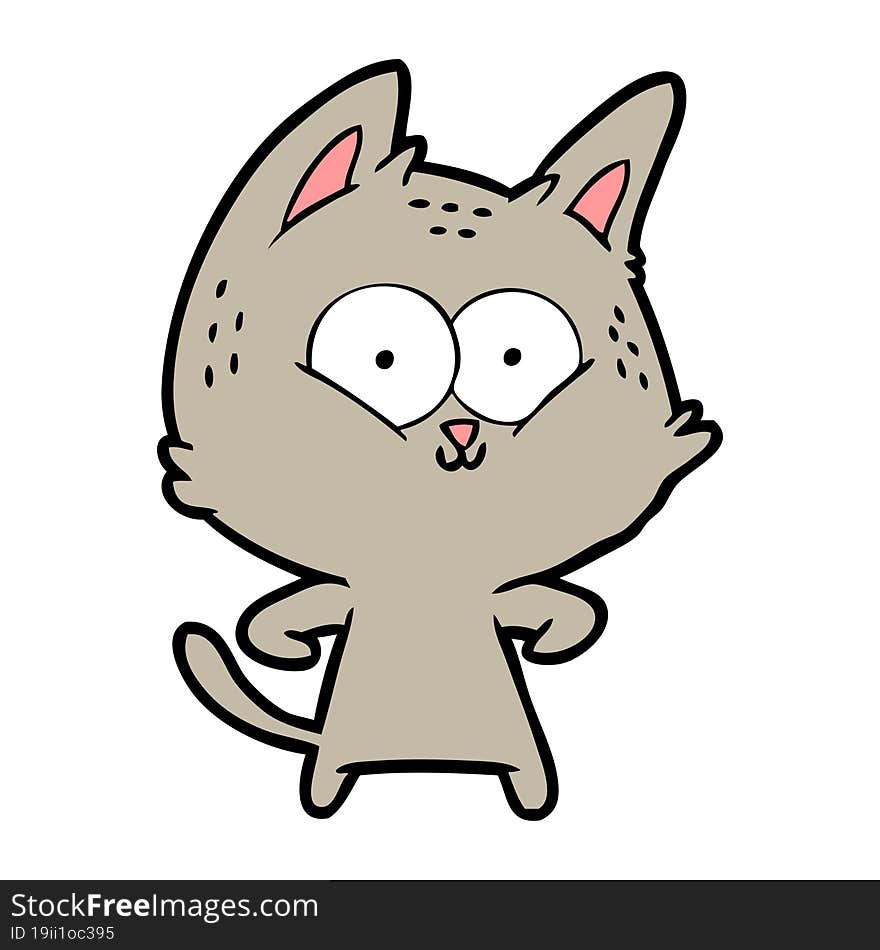 cartoon cat. cartoon cat