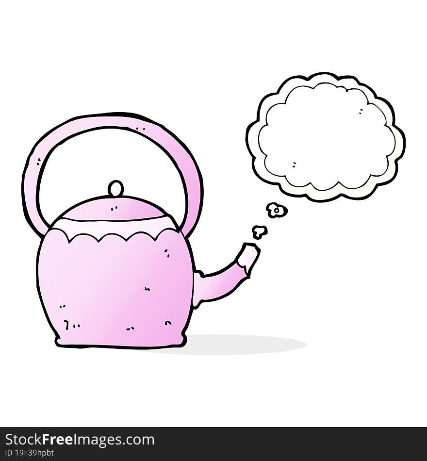 cartoon kettle