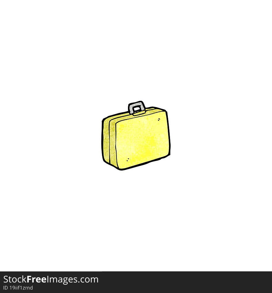 cartoon suitcase