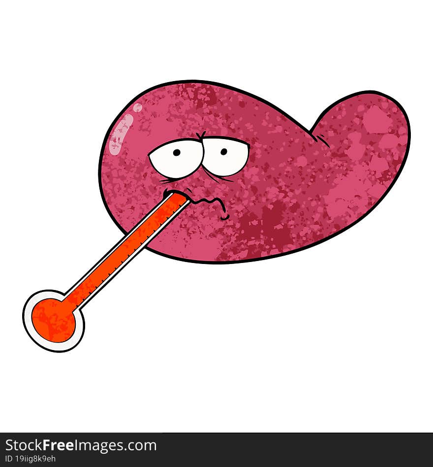 cartoon ill gall bladder. cartoon ill gall bladder