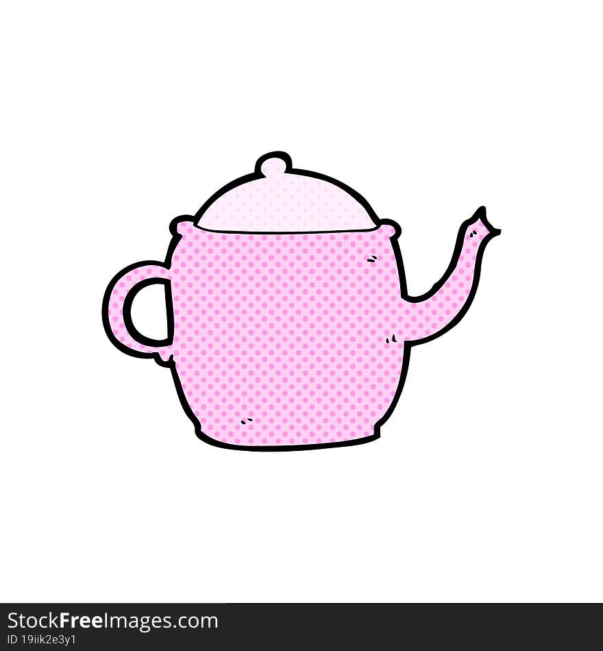 Cartoon Tea Pot