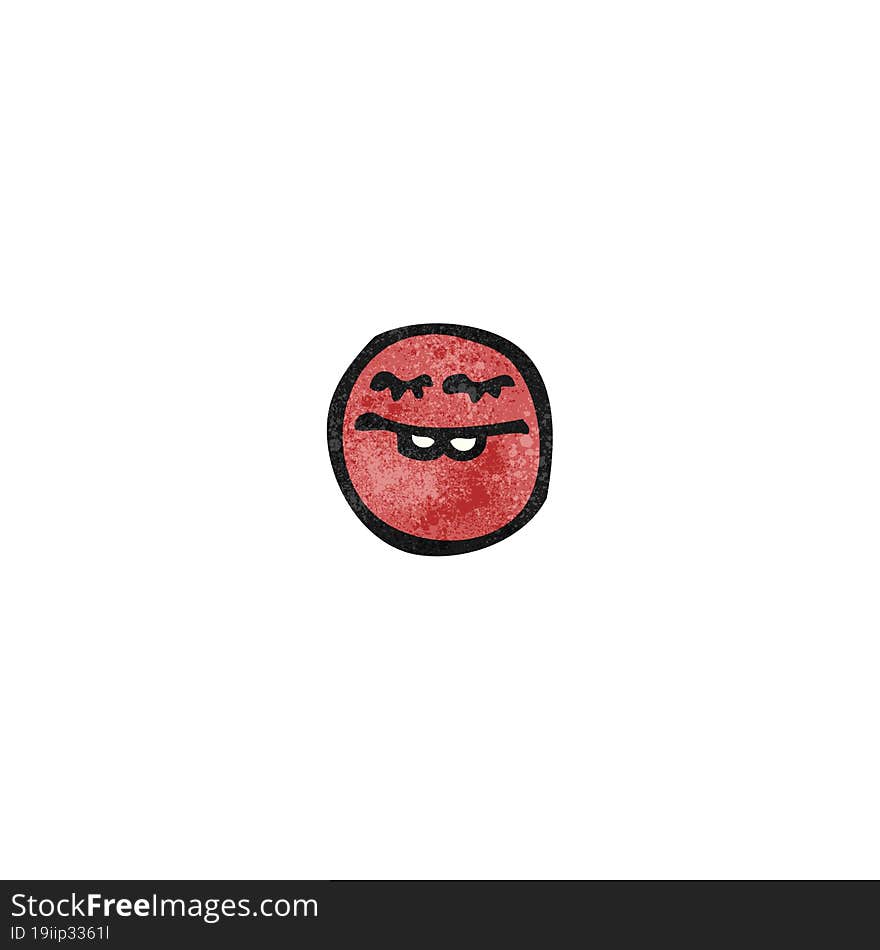 cartoon face symbol