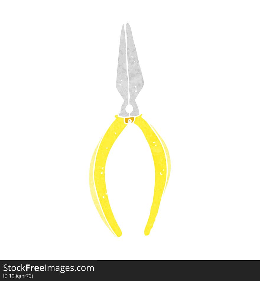 cartoon pliers