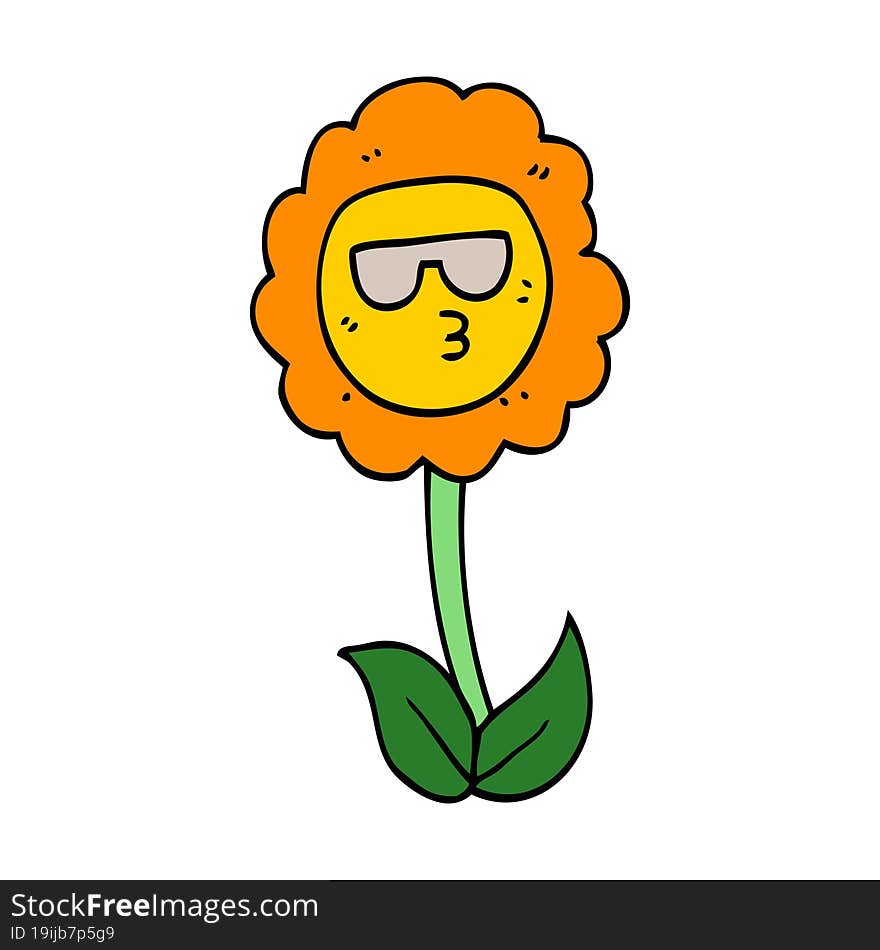 cartoon flower