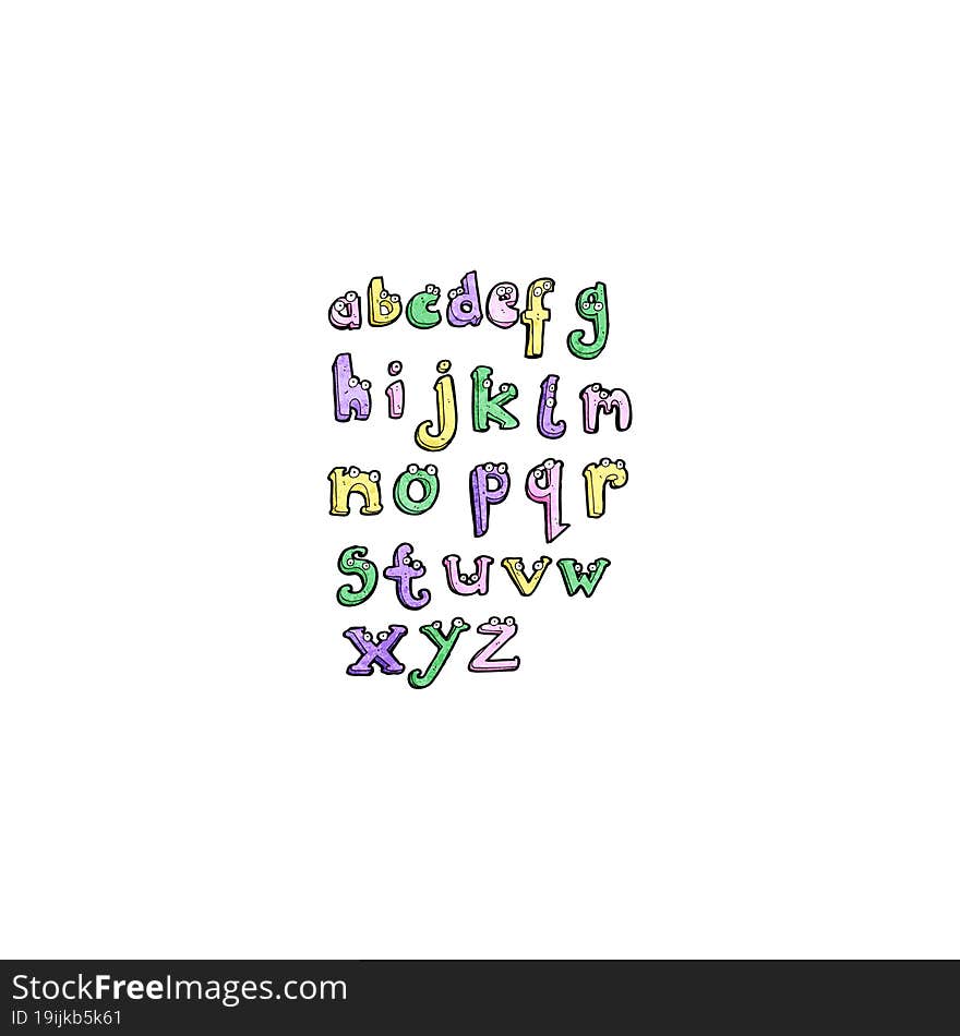 Cartoon Alphabet