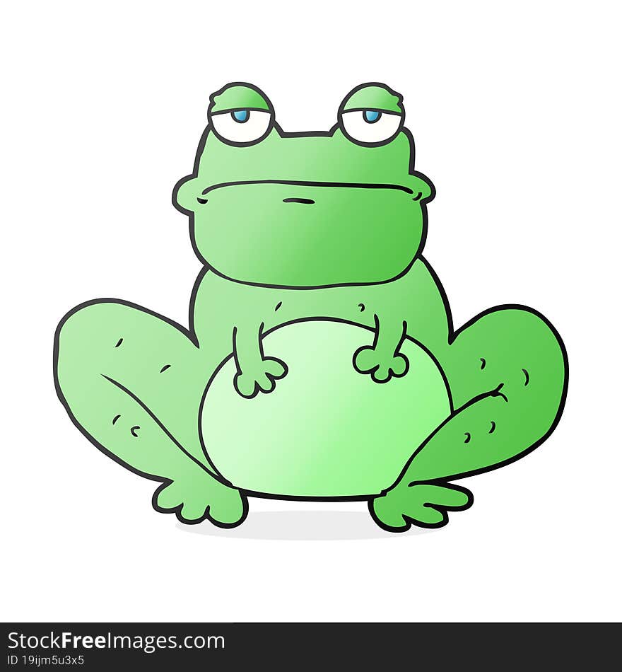 Cartoon Frog