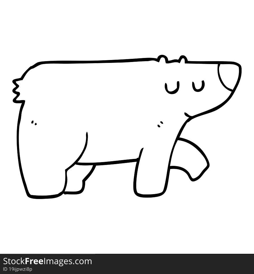 Cartoon Bear