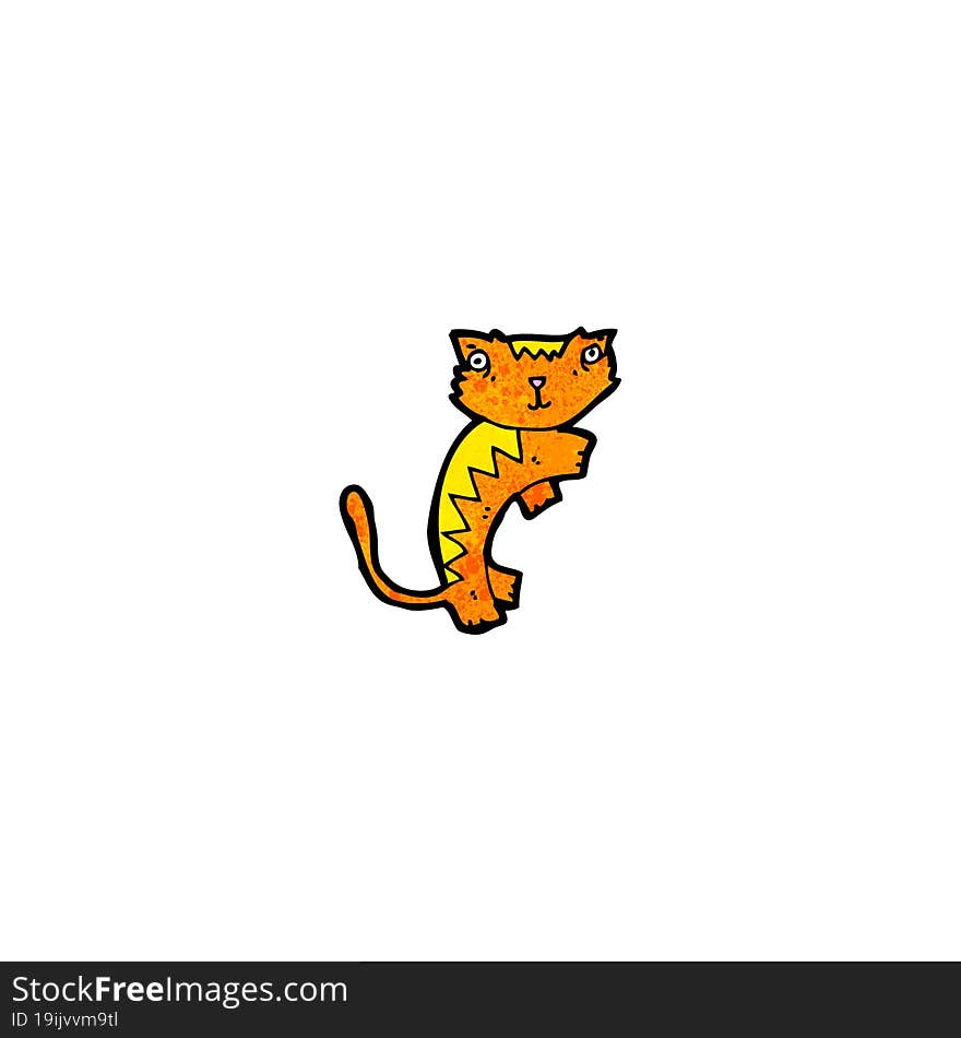 Cartoon Ginger Cat