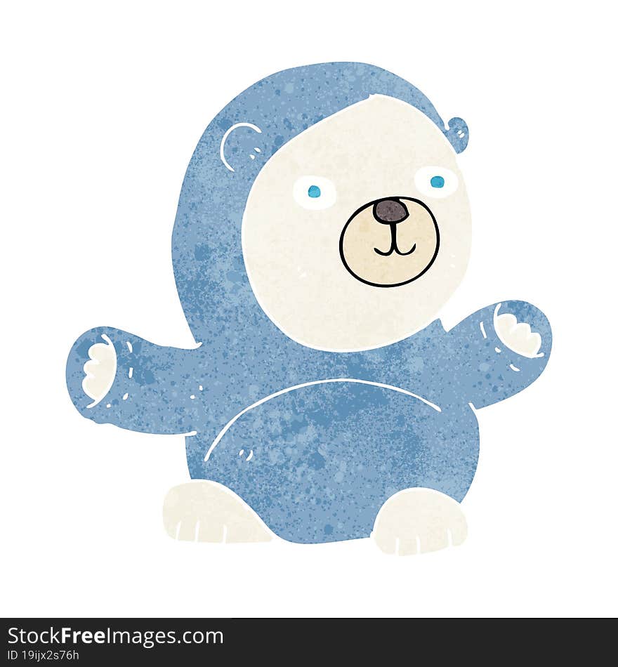 cute cartoon polar bear