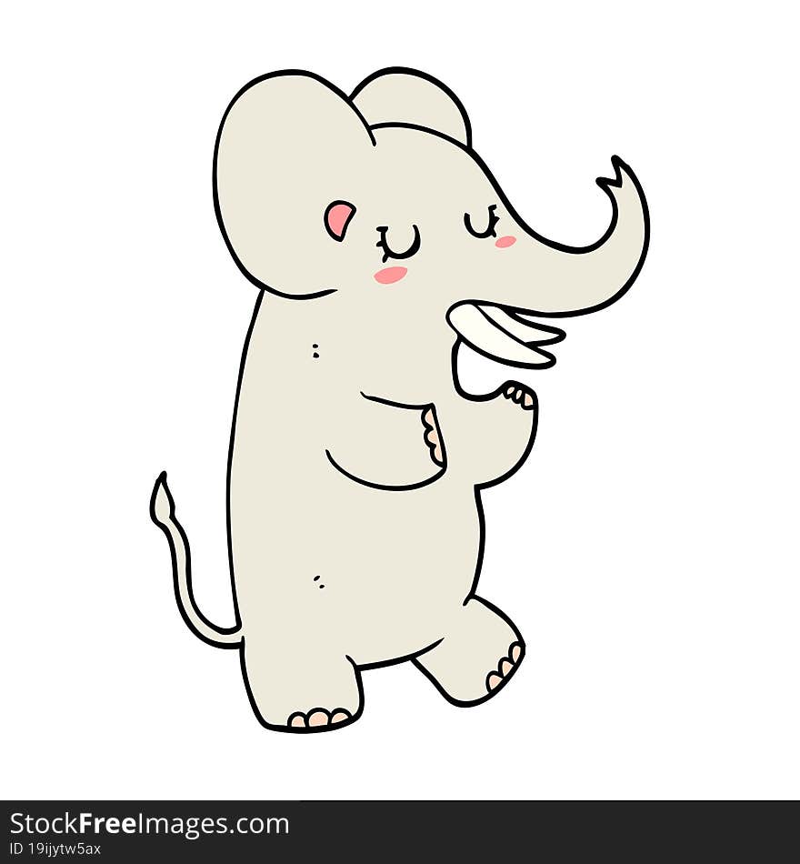 cartoon elephant