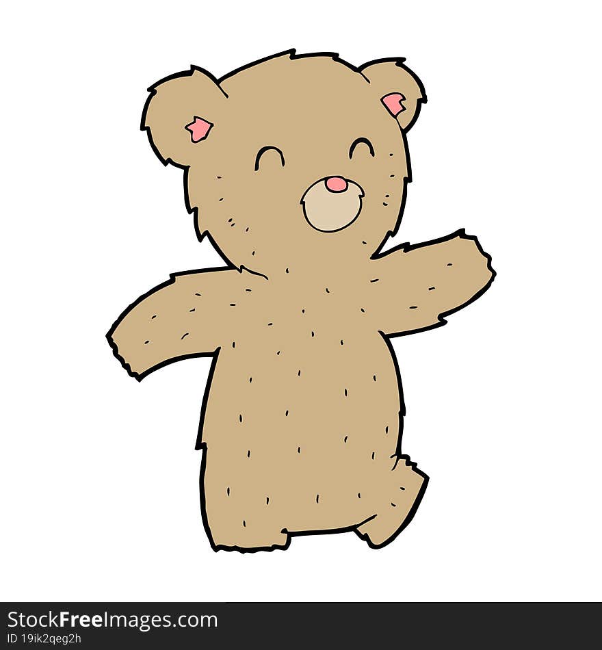 cartoon teddy bear