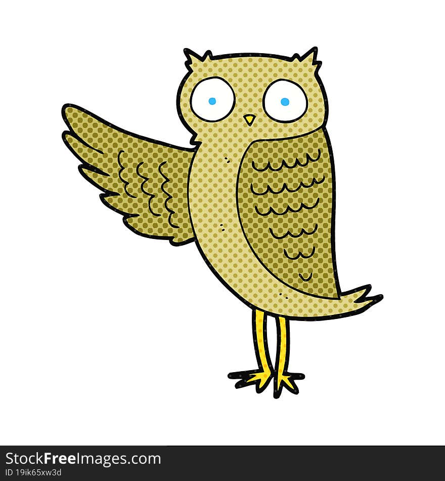 cartoon owl