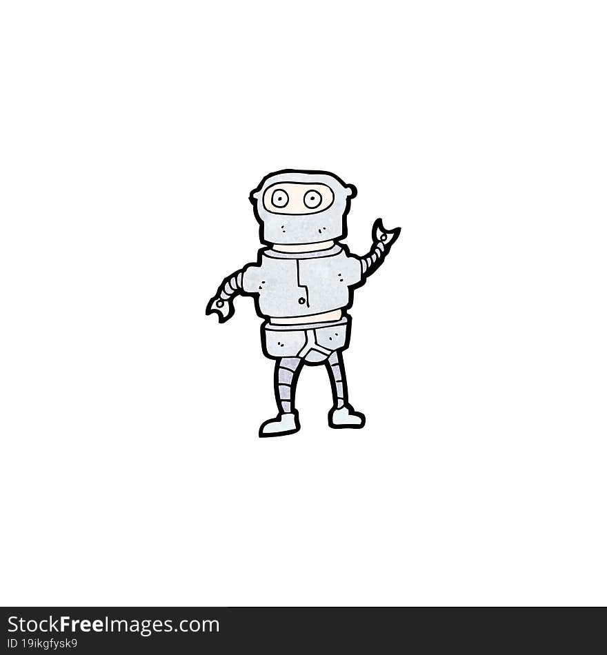 Cartoon Robot