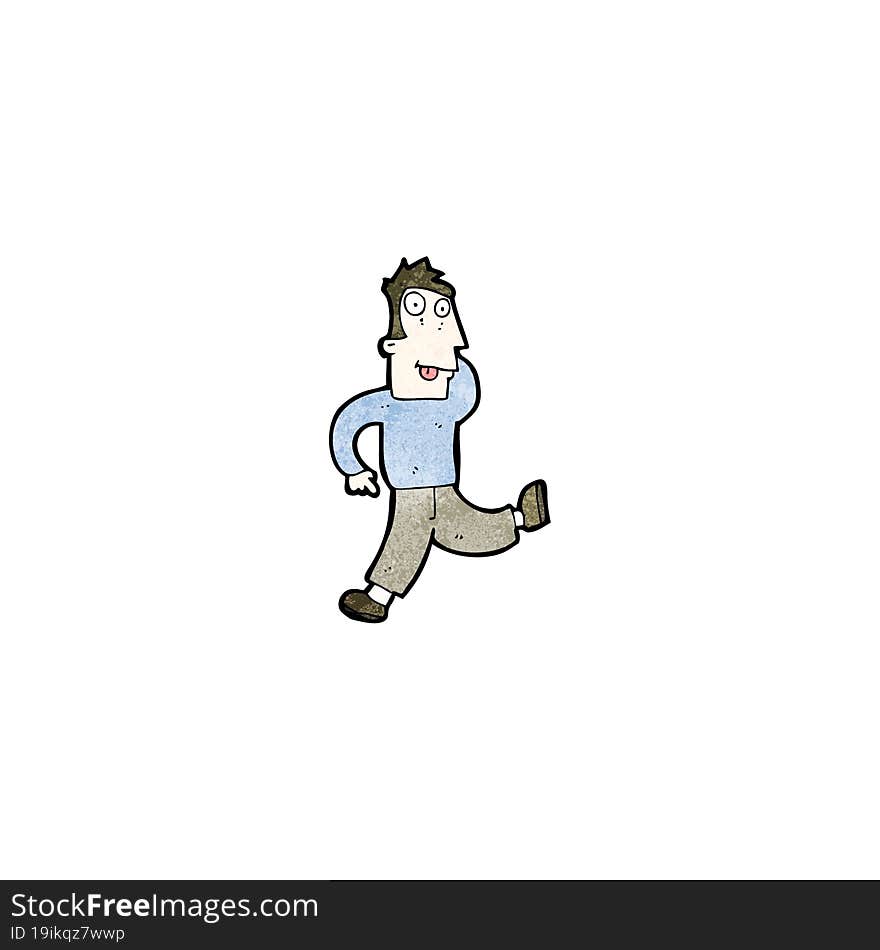 Cartoon Dancing Man