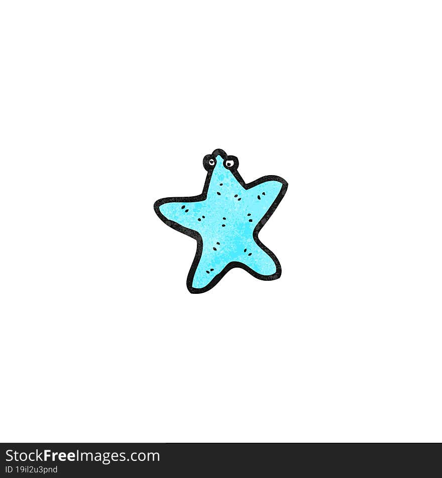 Cartoon Starfish