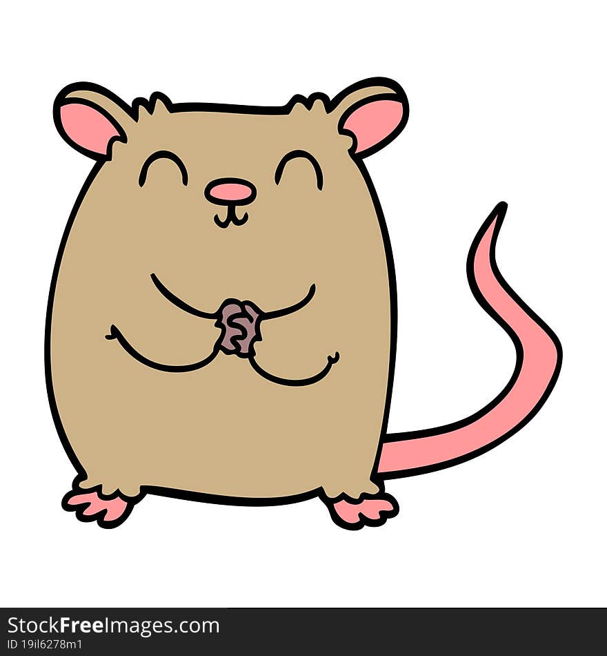 Cartoon Doodle Mouse