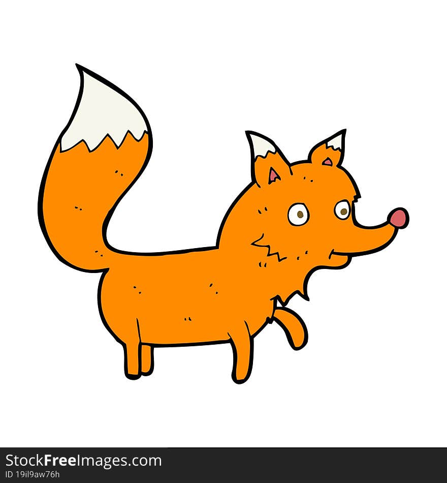 Cartoon Fox Cub