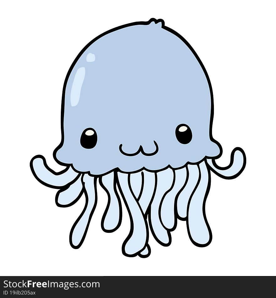 cartoon jellyfish