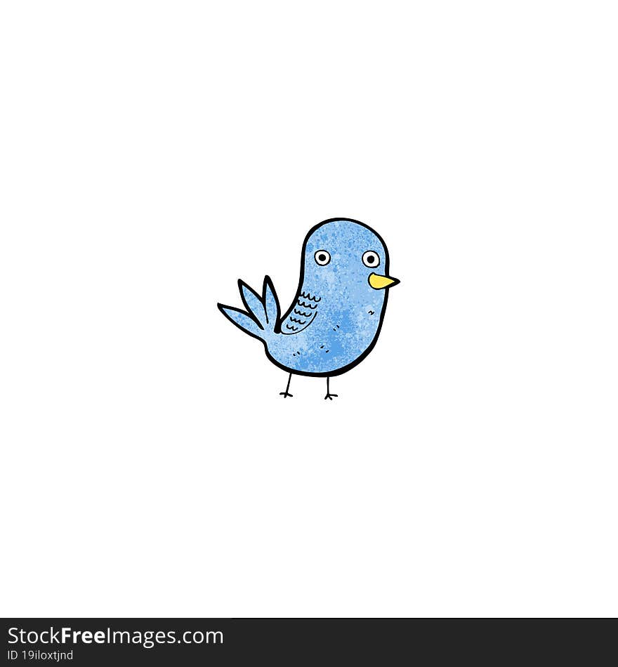 cartoon bird