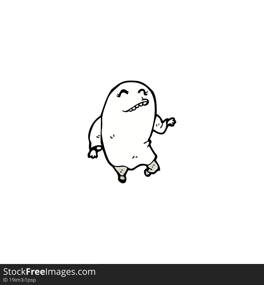 dancing ghost cartoon