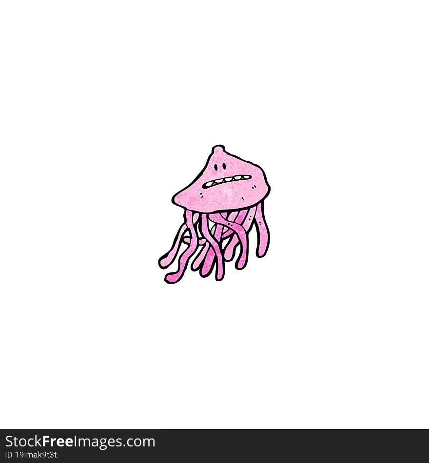 cartoon jellyfish