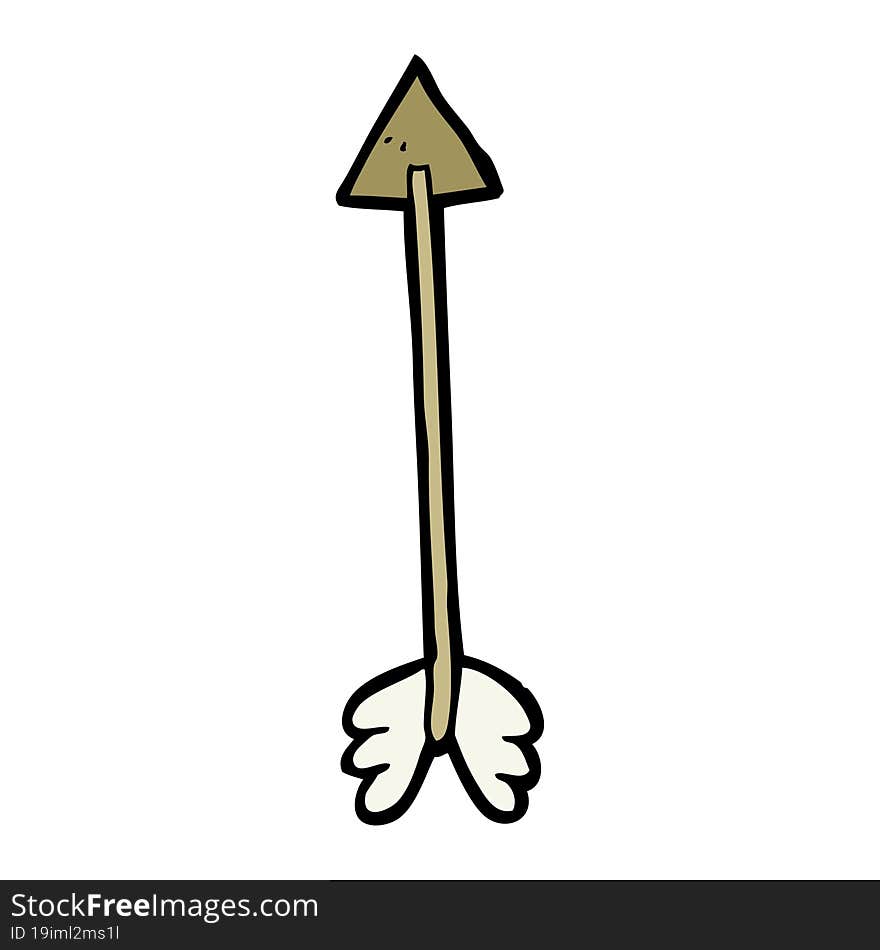 cartoon arrow