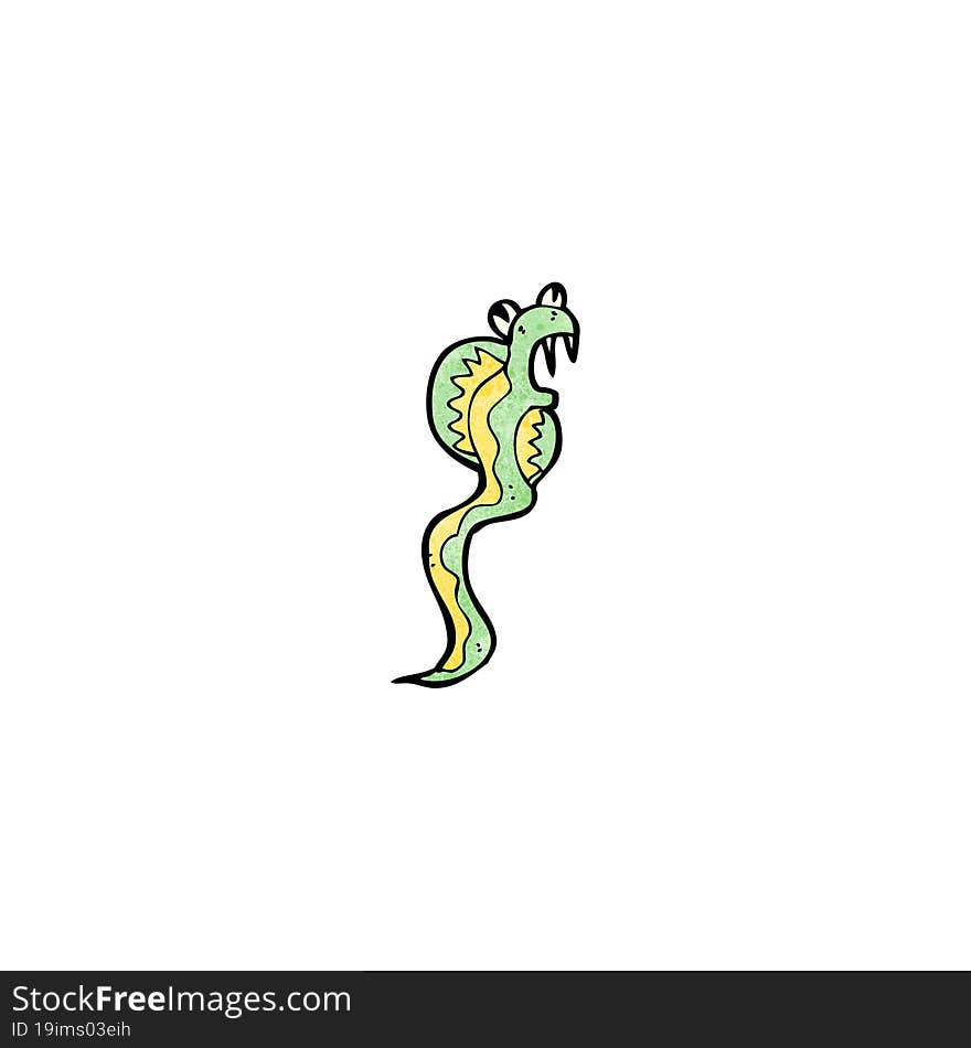 cartoon snake