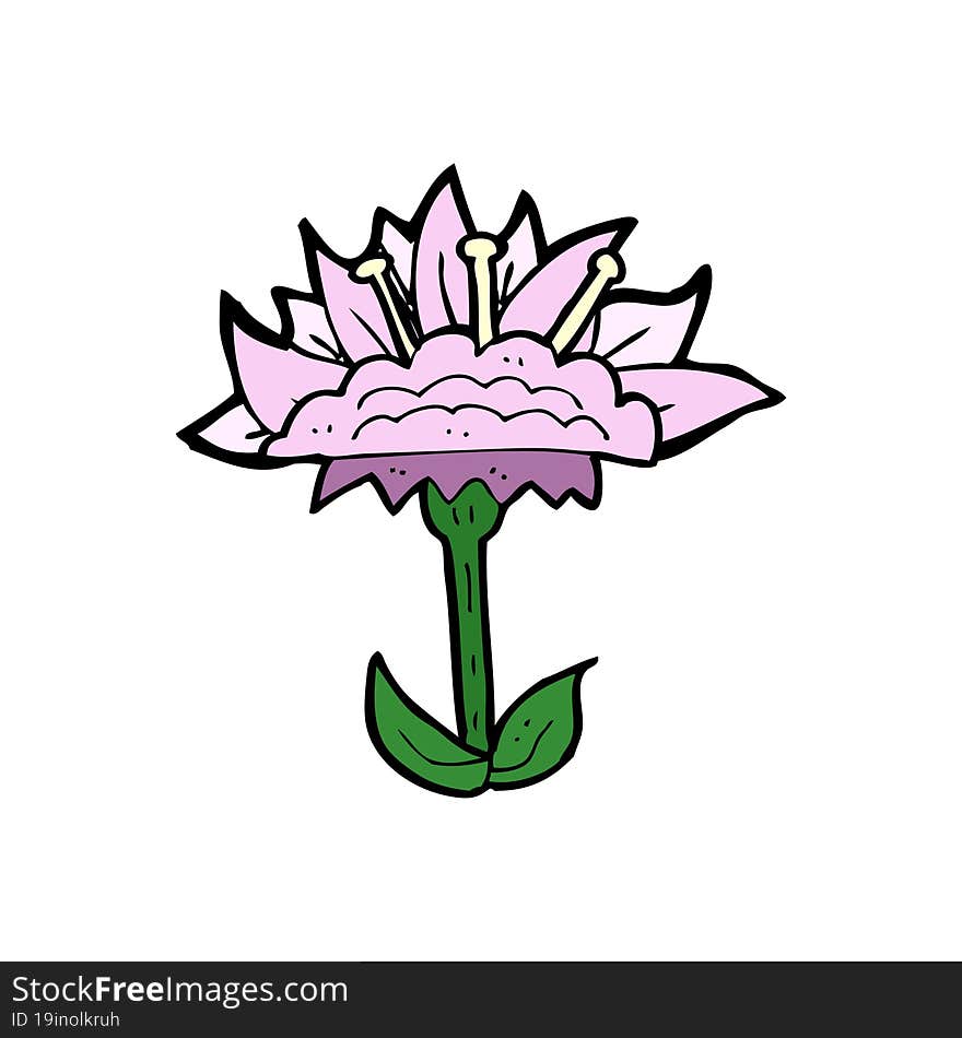 Cartoon Flower