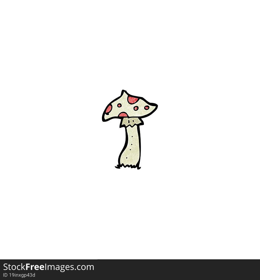 Cartoon Toadstool