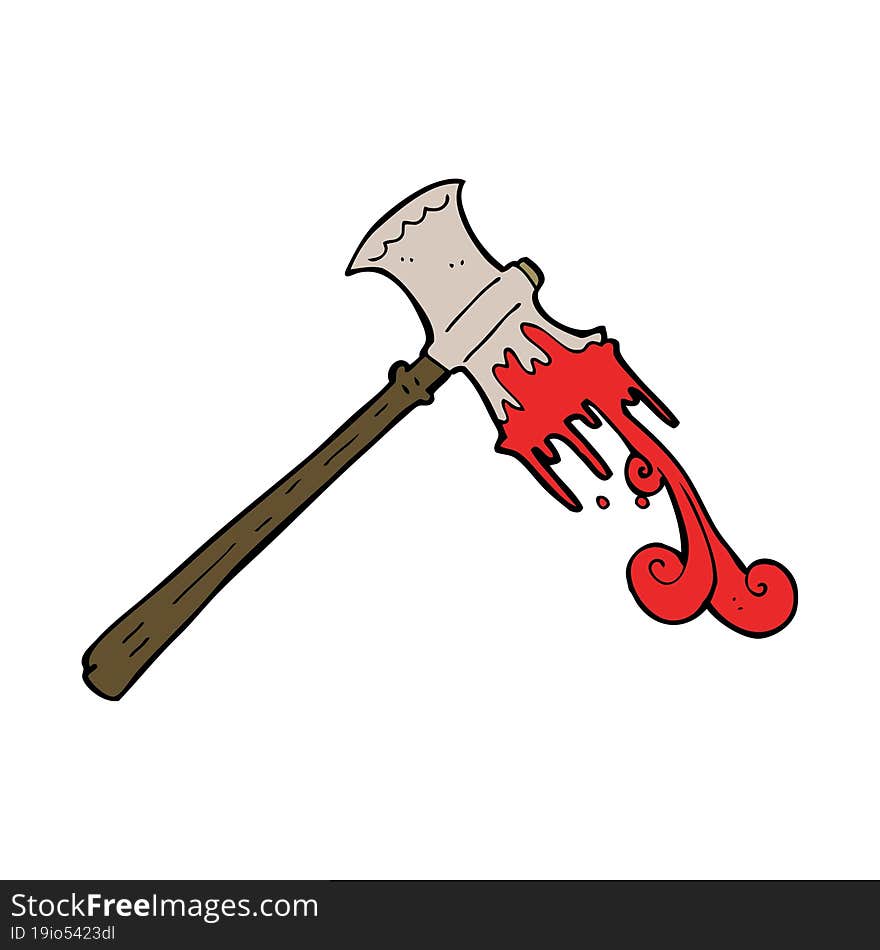 cartoon slayer axe