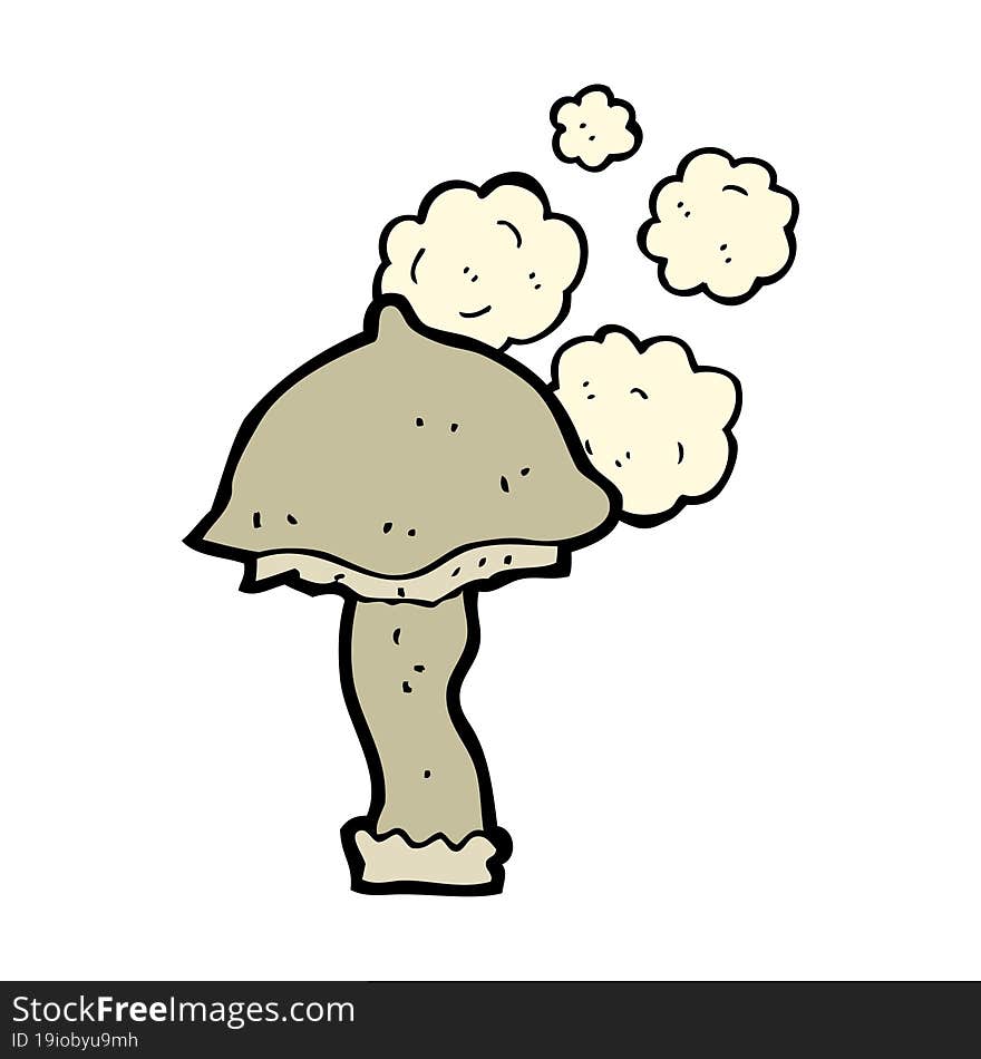 cartoon mushroom